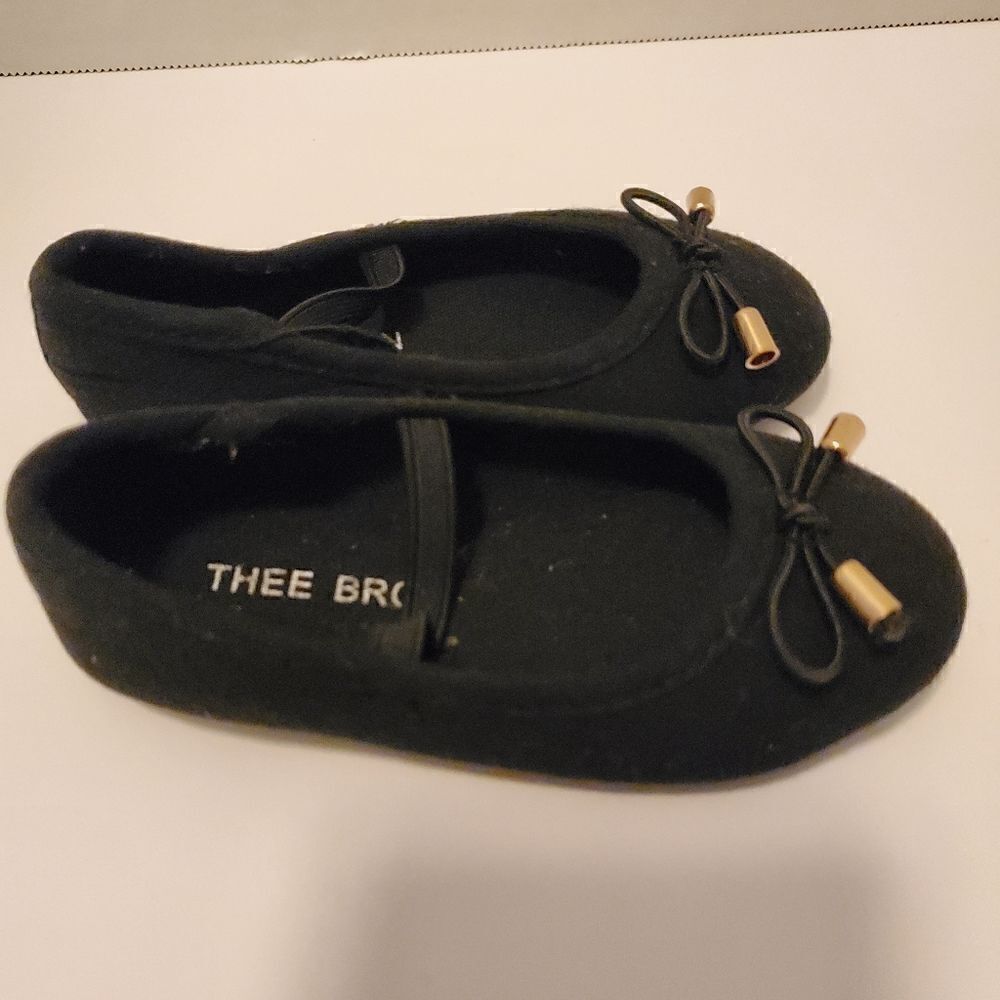 Adorable toddler ballerina flats size 6 toddler perfect for Easter - Picture 2 of 9